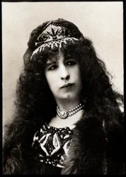 Portrait of Aimee Tessandier, French actress